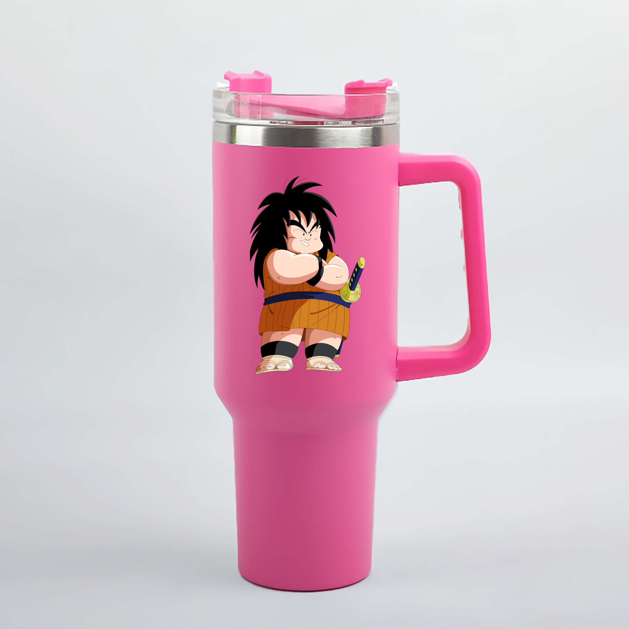 （画像用） ドラゴンボール やじろべえ DRAGON BALL Yajirobe 1200mL車用タンブラー（カラープリント）